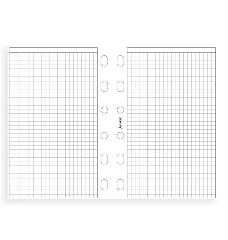 Notizpapier weiß kariert, 3mm - Pocket - Image 5