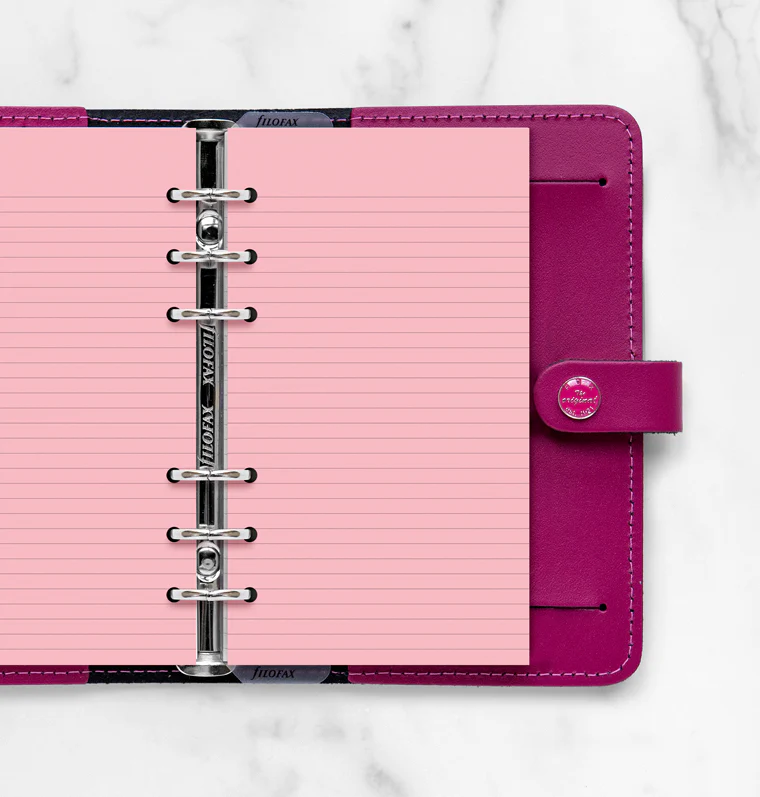 Notizpapier pink liniert, 30 Blatt - Personal - Sale - Image 2