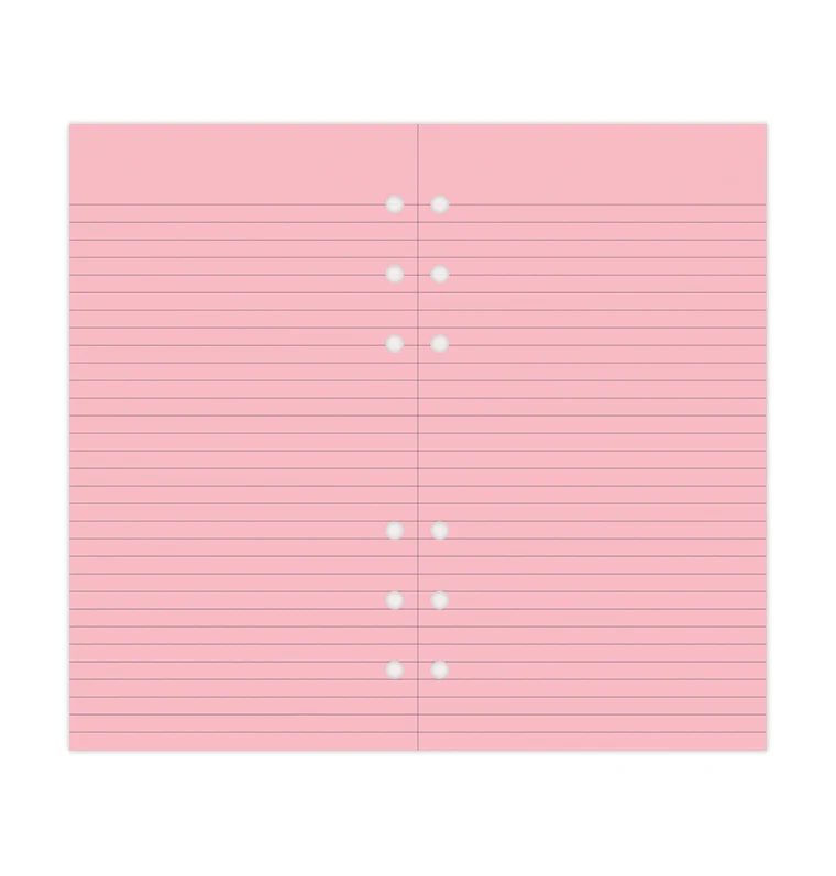 Notizpapier pink liniert, 30 Blatt - Personal - Sale - Image 5