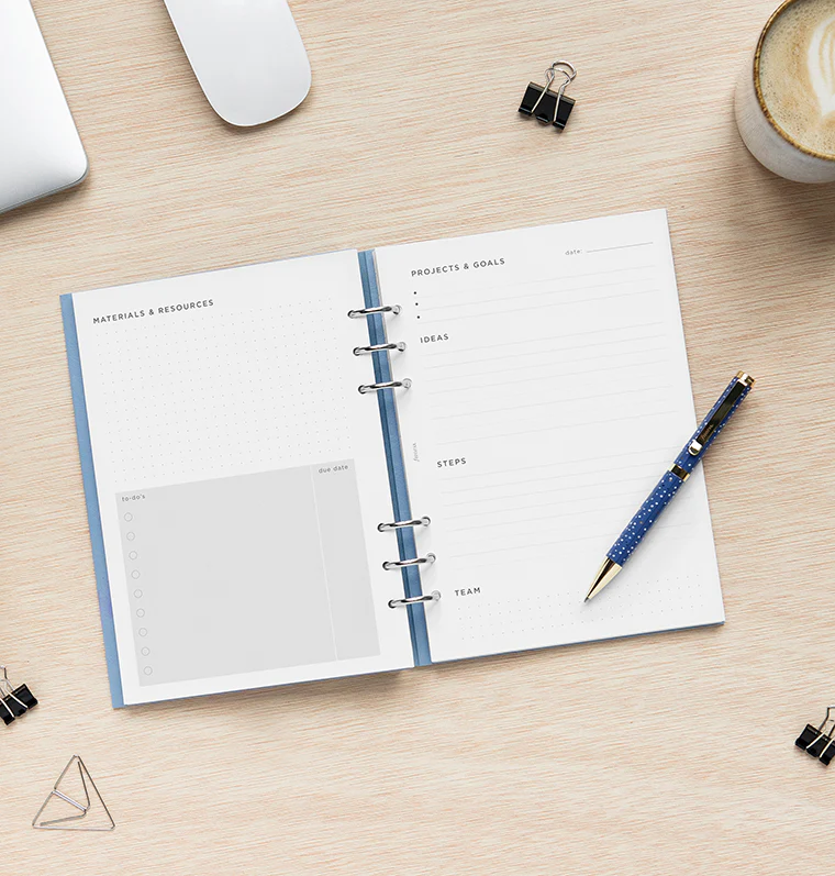Projects & Goals Tracker A5 - Image 4