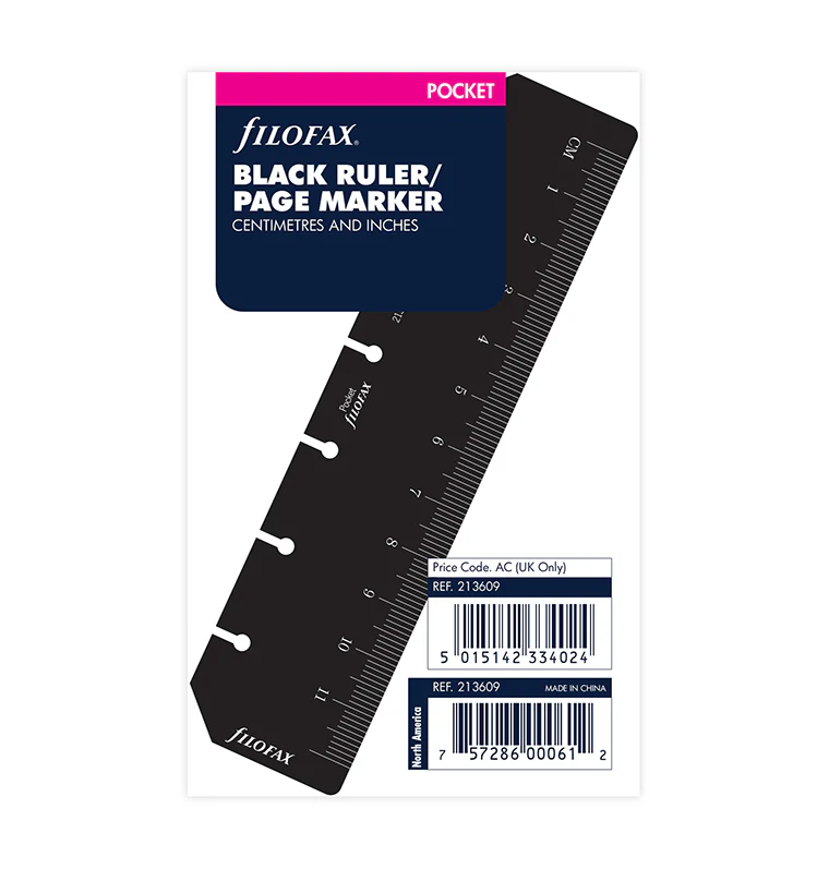 Lineal / Lesezeichen schwarz - Pocket - Image 4