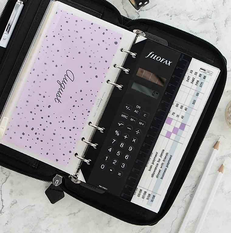 Saffiano Zip Personal Compact Organiser - Image 15