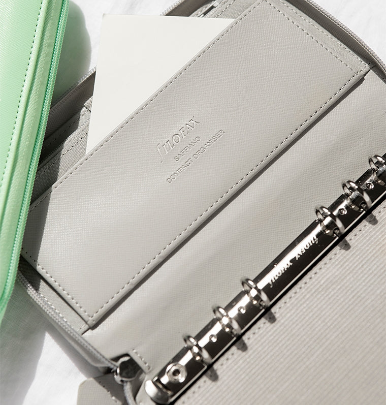 Saffiano Zip Personal Compact Organiser - Image 21