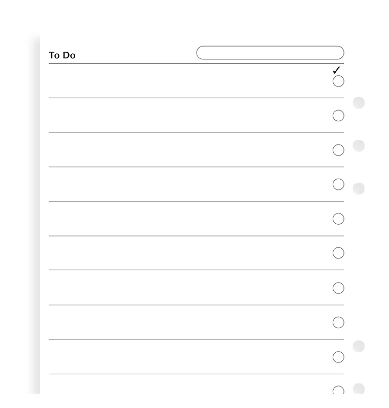 TO DO A5 Einlage - Image 4