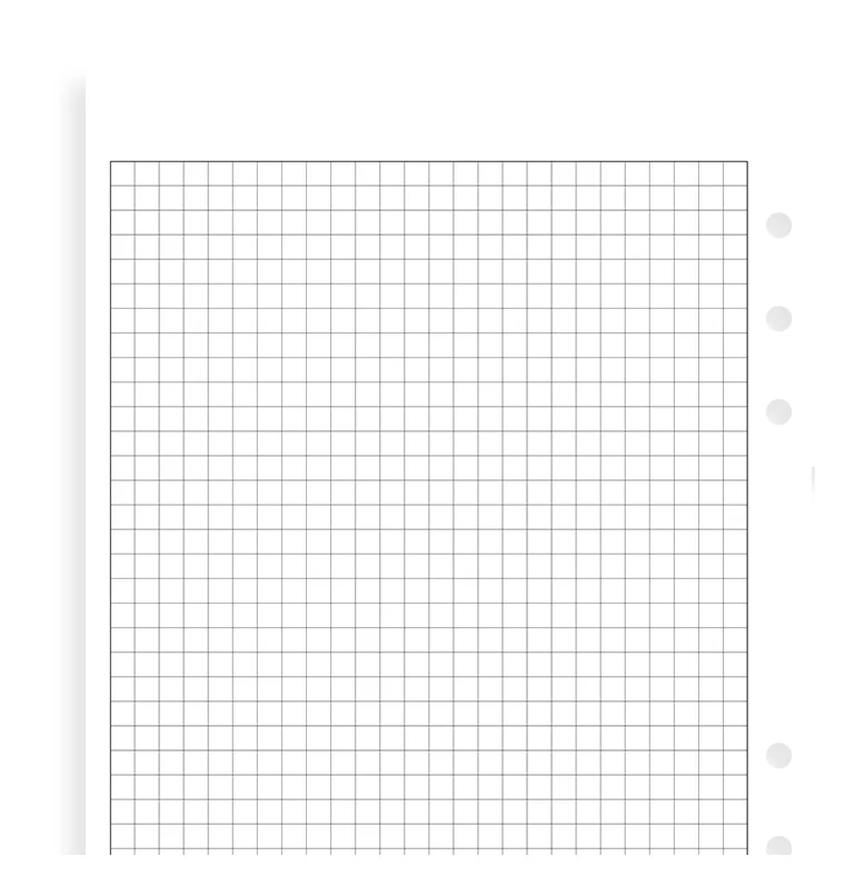 Notizpapier weiß kariert - A5 - Image 4