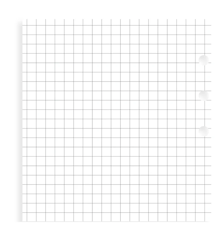 Notizpapier weiß kariert - Personal - Image 4