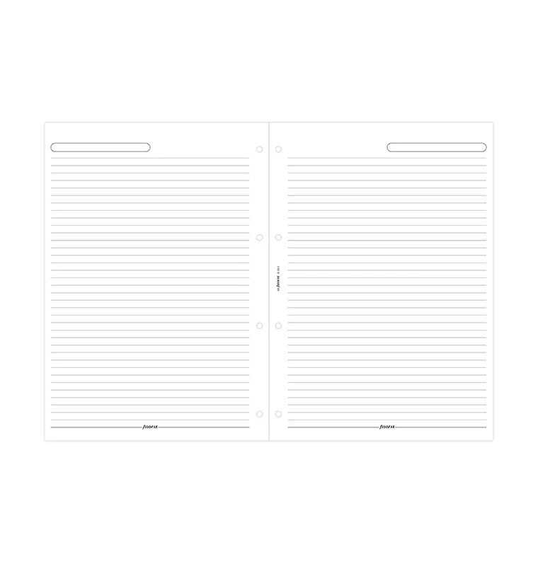 Notizpapier weiß liniert - A4 - Image 5
