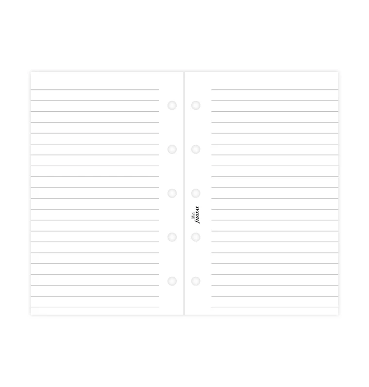Notizpapier weiß liniert - Mini - Image 5