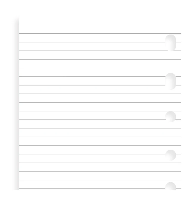 Notizpapier weiß liniert - Pocket - Image 4