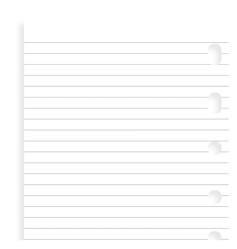Notizpapier weiß liniert, Vorteilspack - Pocket - Image 4