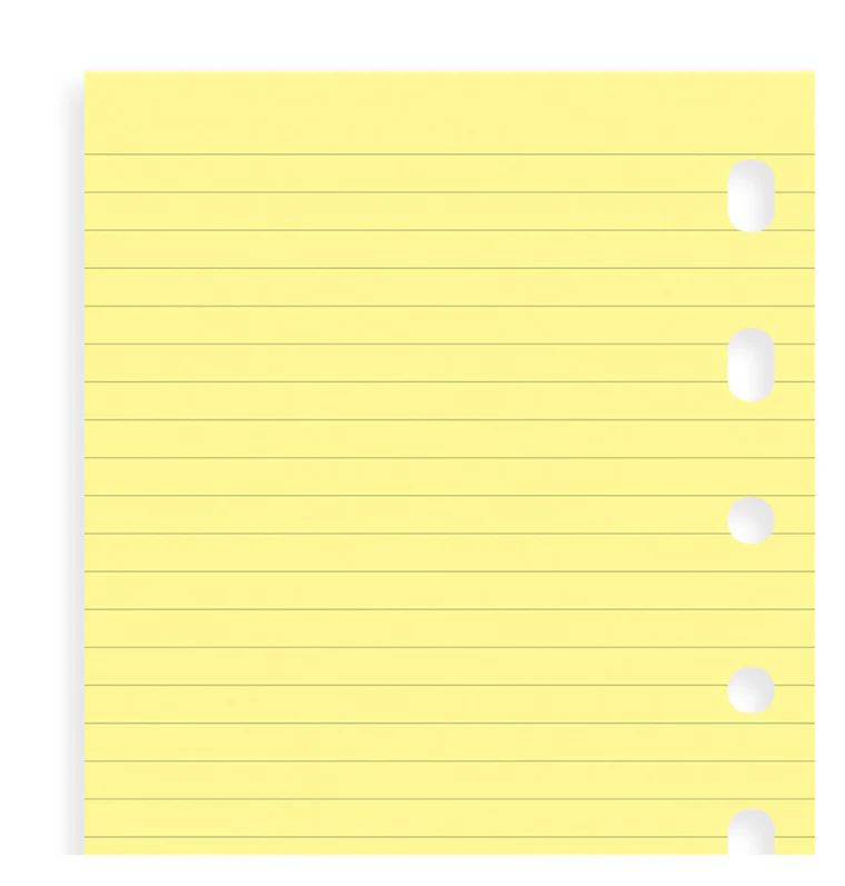 Notizpapier gelb liniert - Pocket - Image 4